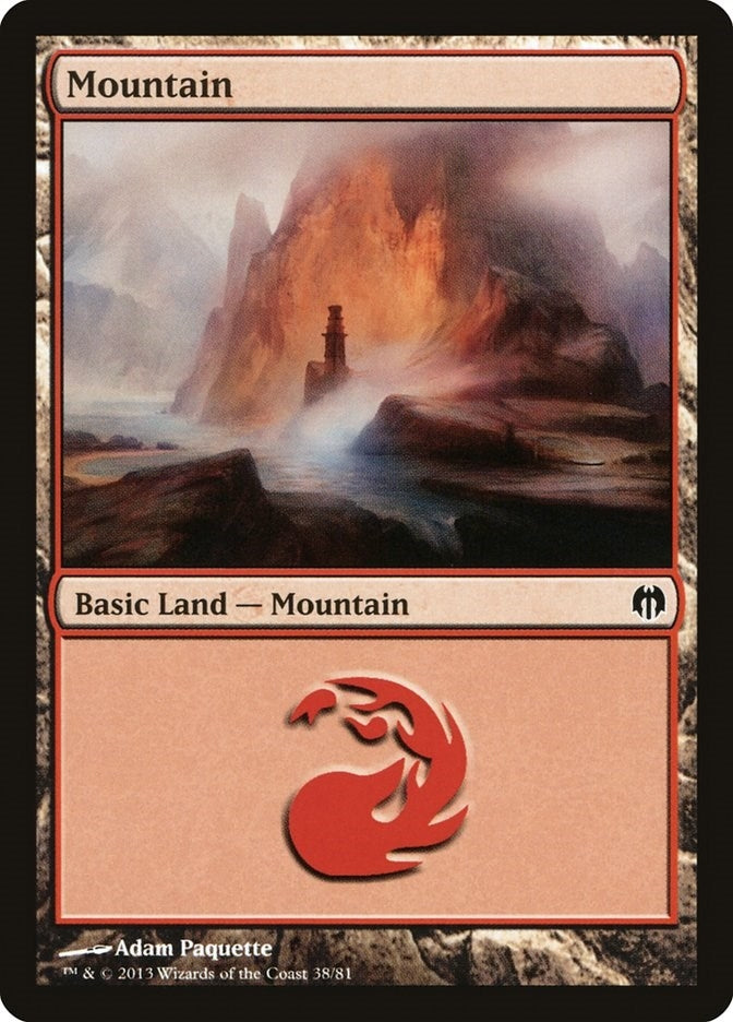 Image for Mountain (38) (38) [Heroes vs. Monsters] - Magic: The Gathering