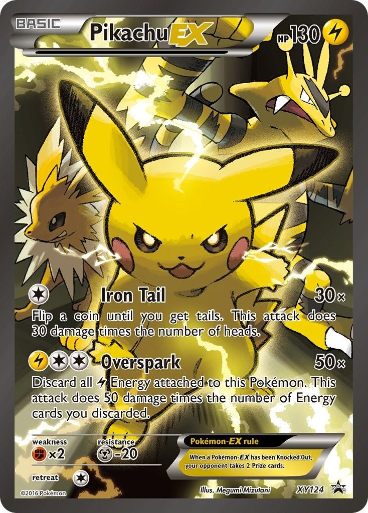 Image for Pikachu EX - XY124 (XY124) [XY Promos] - Pokemon