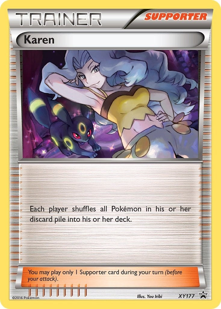 Image for Karen (XY177) [XY Promos] - Pokemon
