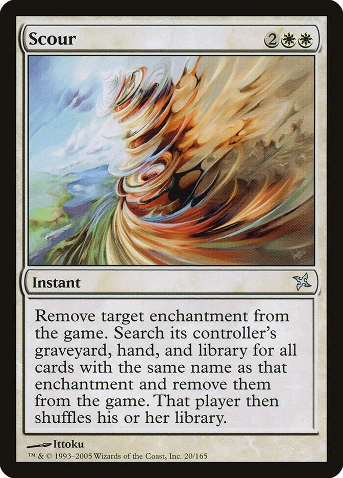 Image for Scour (20) [Betrayers of Kamigawa] - Magic: The Gathering