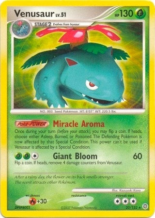 Image for Venusaur (Secret Wonders) (020/132) [Deck Exclusives] - Pokemon