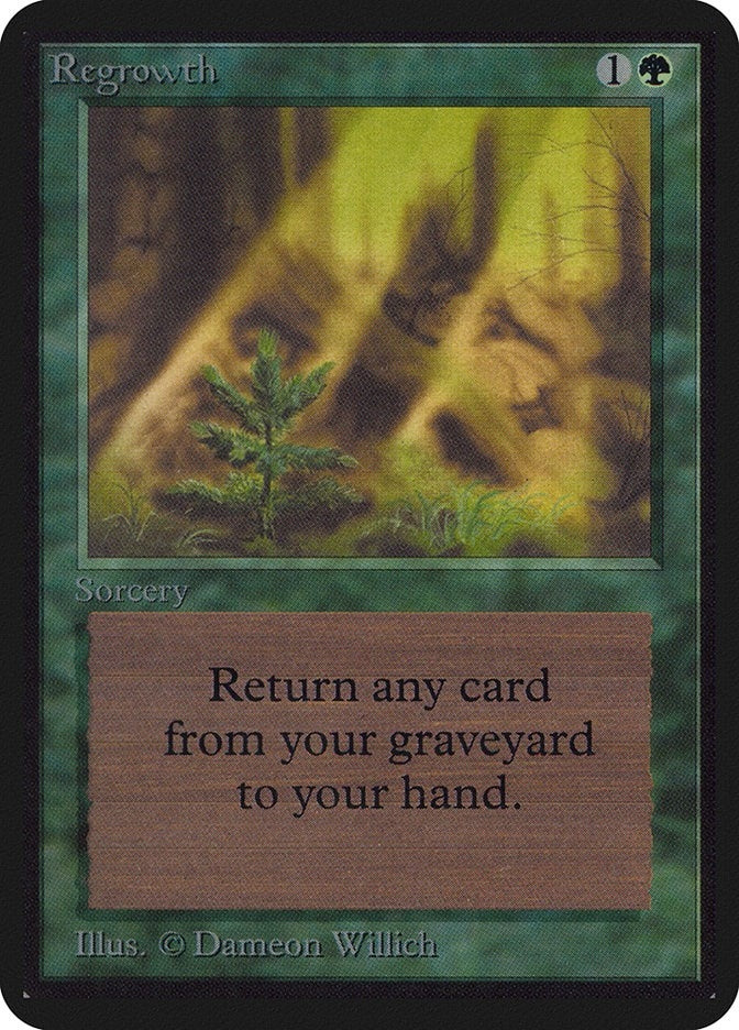 Image for Regrowth [Alpha Edition] - Magic: The Gathering