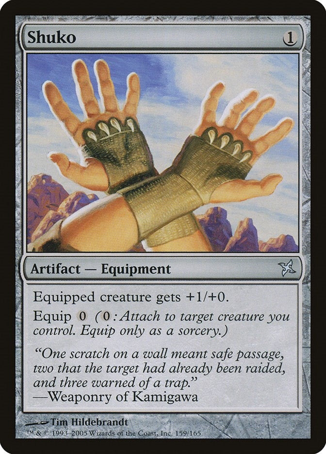 Image for Shuko (159) [Betrayers of Kamigawa] - Magic: The Gathering