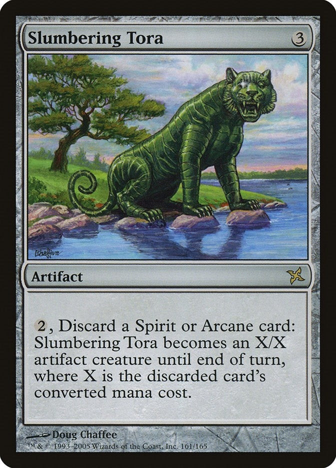 Image for Slumbering Tora (161) [Betrayers of Kamigawa] - Magic: The Gathering