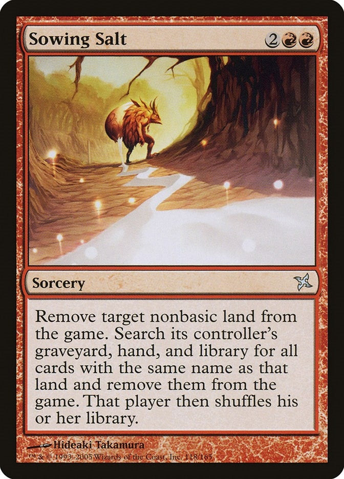Image for Sowing Salt (118) [Betrayers of Kamigawa] - Magic: The Gathering