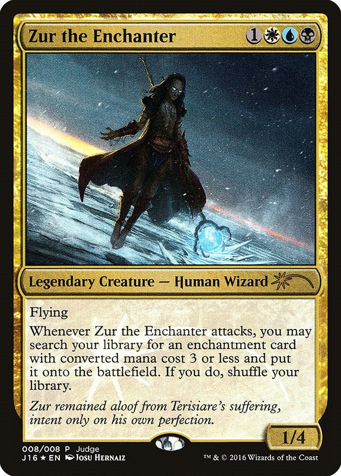 Image for Zur the Enchanter (8) [Judge Promos] - Magic: The Gathering