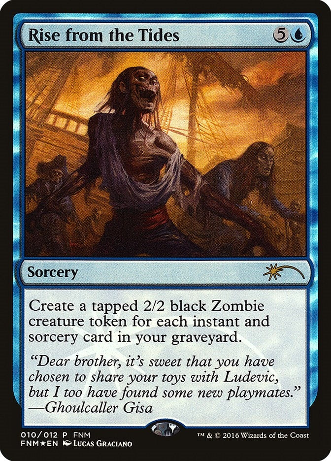 Image for Rise from the Tides (10) [FNM Promos] - Magic: The Gathering