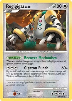 Image for Regigigas - 37/146 (DP Legends Awakened) (037/146) [Deck Exclusives] - Pokemon