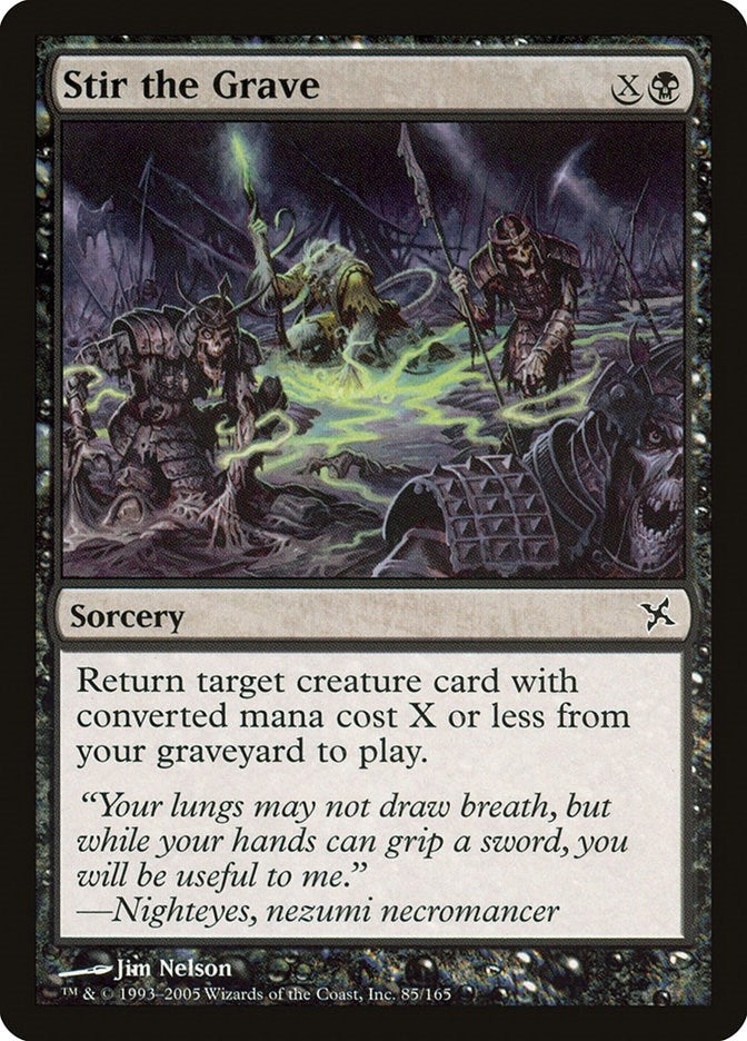 Image for Stir the Grave (85) [Betrayers of Kamigawa] - Magic: The Gathering