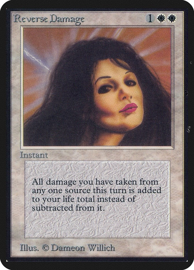 Image for Reverse Damage [Alpha Edition] - Magic: The Gathering