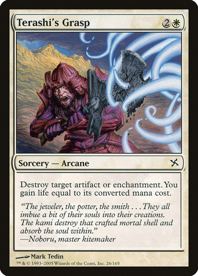 Image for Terashi's Grasp (26) [Betrayers of Kamigawa] - Magic: The Gathering