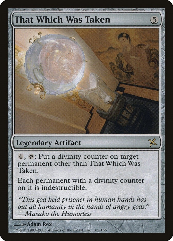 Image for That Which Was Taken (162) [Betrayers of Kamigawa] - Magic: The Gathering