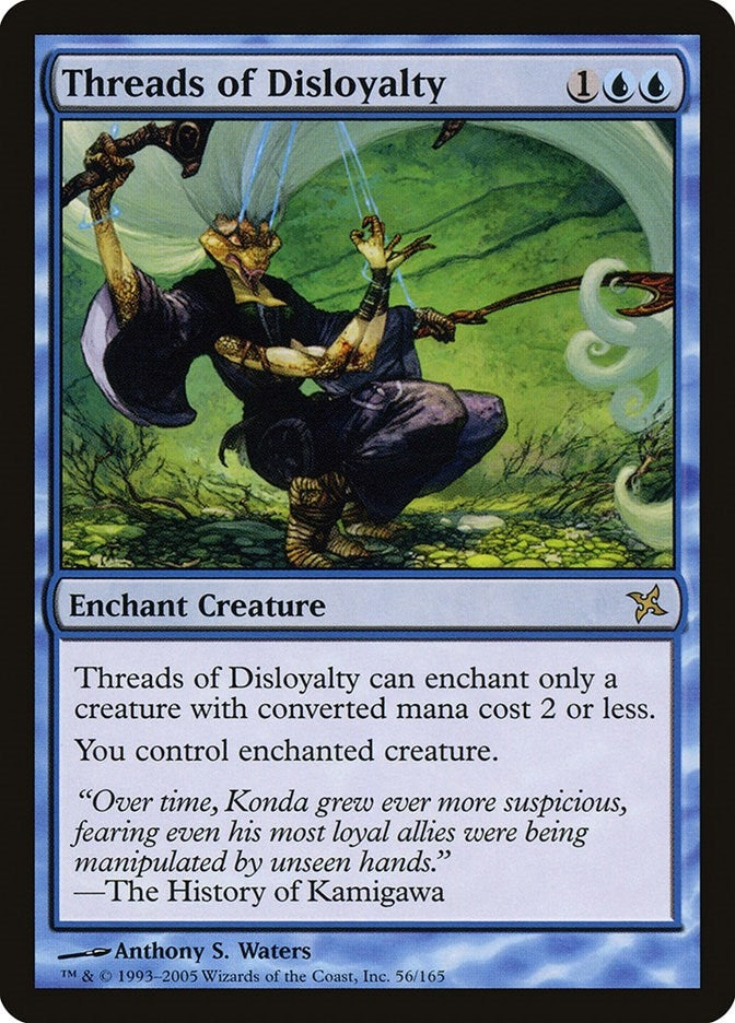 Image for Threads of Disloyalty (56) [Betrayers of Kamigawa] - Magic: The Gathering