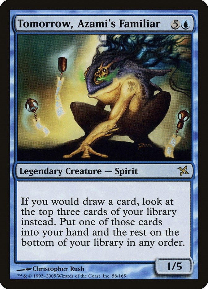 Image for Tomorrow, Azami's Familiar (58) [Betrayers of Kamigawa] - Magic: The Gathering