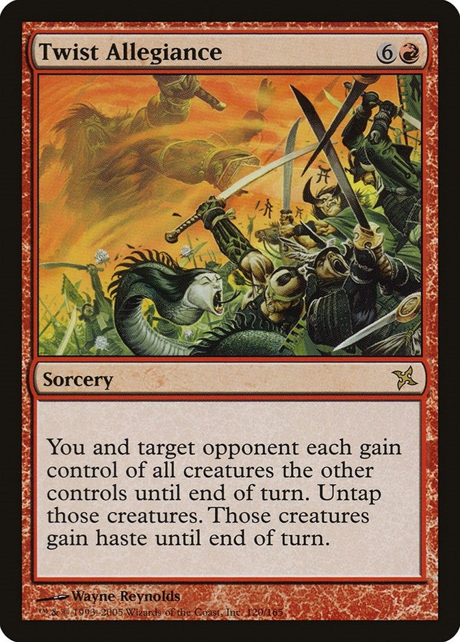 Image for Twist Allegiance (120) [Betrayers of Kamigawa] - Magic: The Gathering