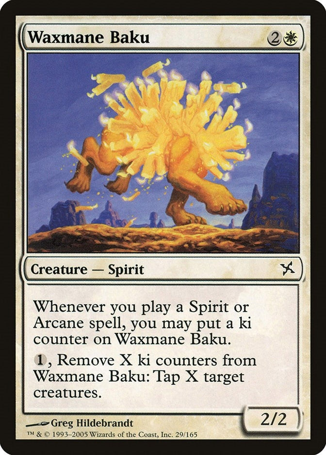 Image for Waxmane Baku (29) [Betrayers of Kamigawa] - Magic: The Gathering