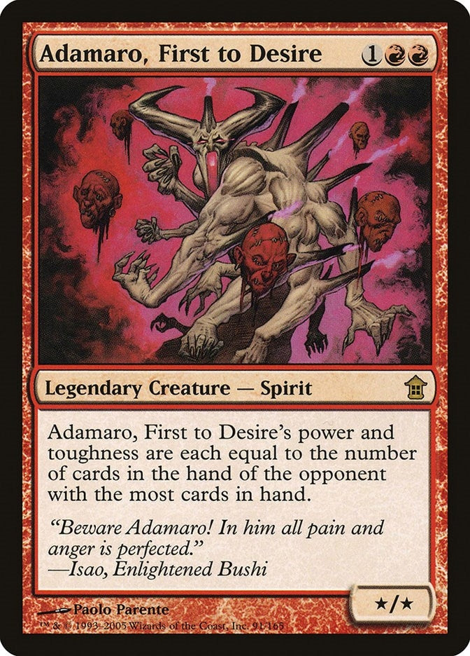Image for Adamaro, First to Desire (91) [Saviors of Kamigawa] - Magic: The Gathering