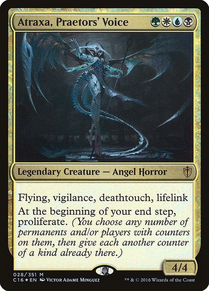 Image for Atraxa, Praetors' Voice (28) [Commander 2016] - Magic: The Gathering