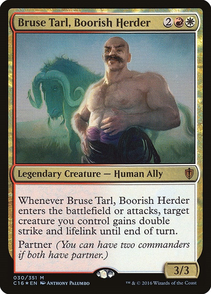Image for Bruse Tarl, Boorish Herder (30) [Commander 2016] - Magic: The Gathering