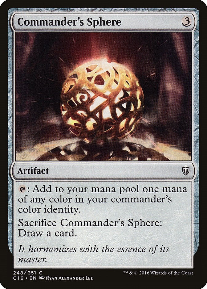 Image for Commander's Sphere (248) [Commander 2016] - Magic: The Gathering