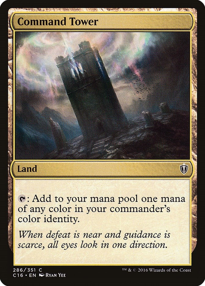 Image for Command Tower (286) [Commander 2016] - Magic: The Gathering