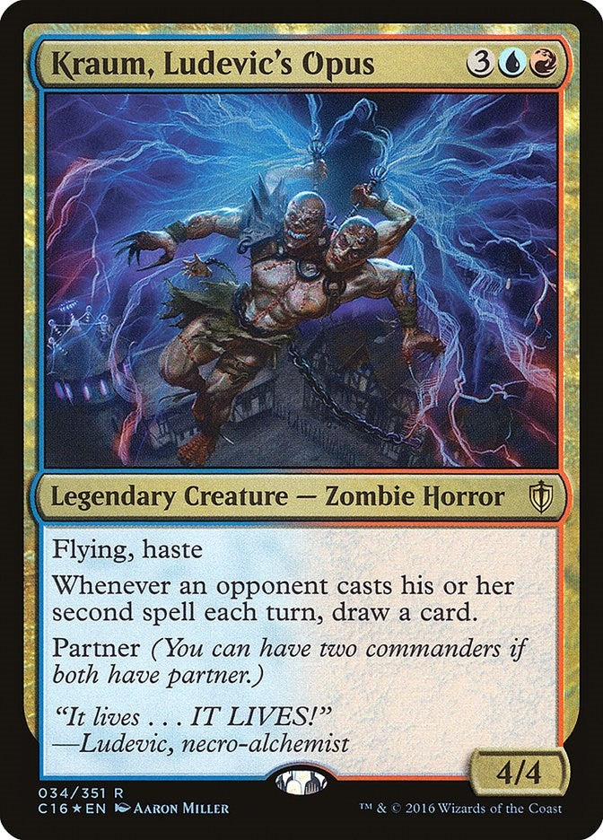 Image for Kraum, Ludevic's Opus (34) [Commander 2016] - Magic: The Gathering
