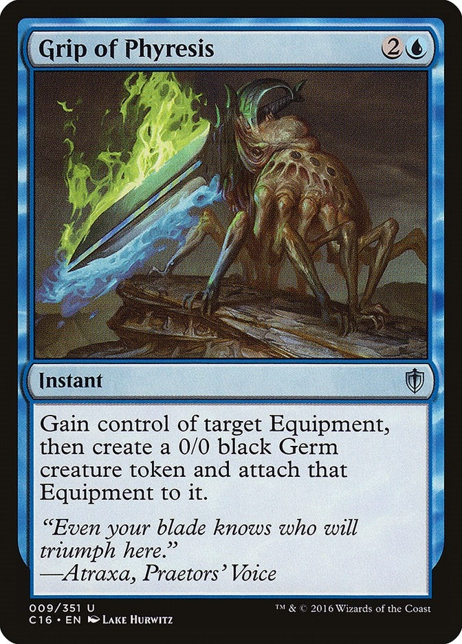 Image for Grip of Phyresis (9) [Commander 2016] - Magic: The Gathering