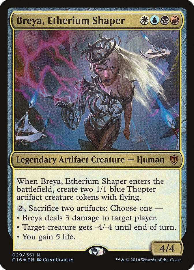 Image for Breya, Etherium Shaper (29) [Commander 2016] - Magic: The Gathering