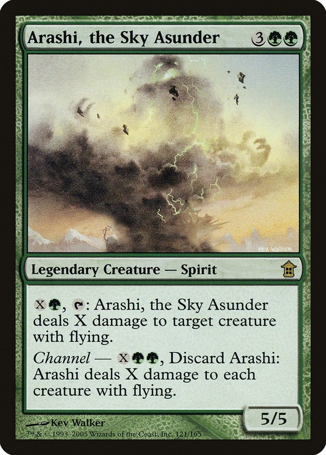 Image for Arashi, the Sky Asunder (121) [Saviors of Kamigawa] - Magic: The Gathering