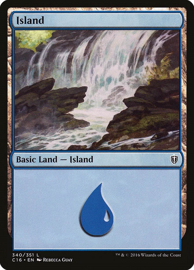 Image for Island (340) (340) [Commander 2016] - Magic: The Gathering