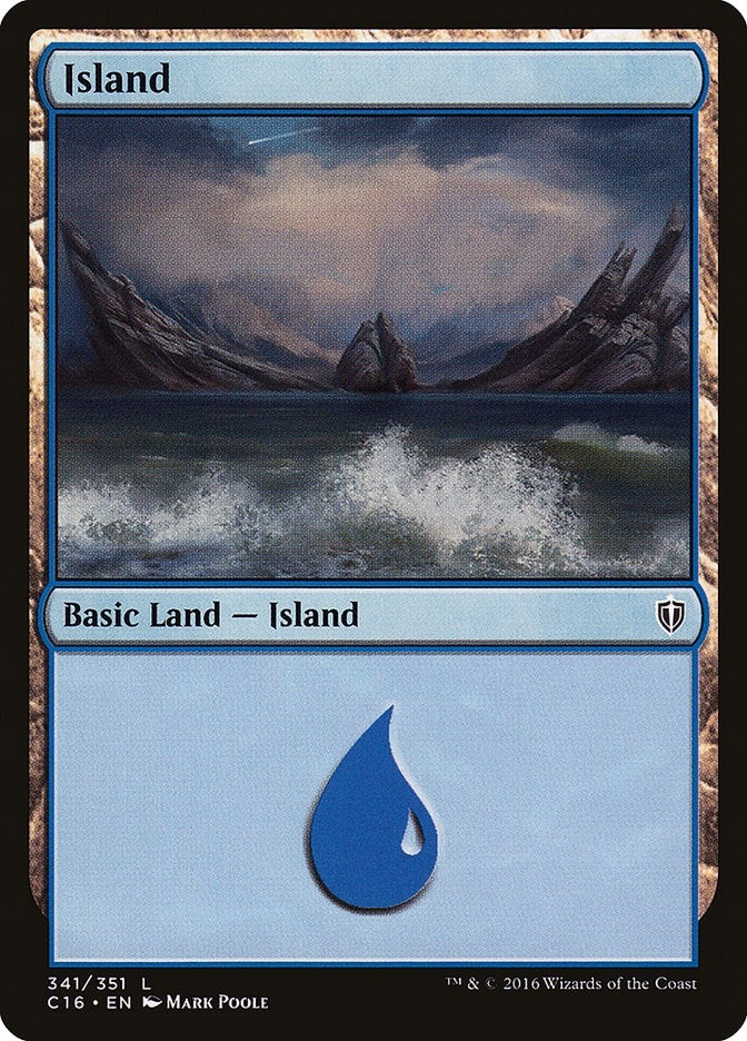 Image for Island (341) (341) [Commander 2016] - Magic: The Gathering