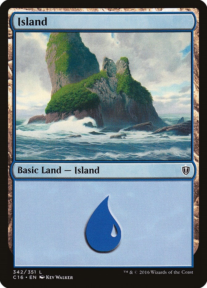 Image for Island (342) (342) [Commander 2016] - Magic: The Gathering