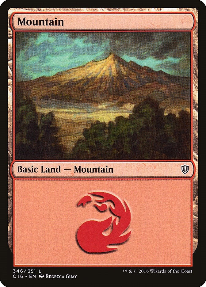 Image for Mountain (346) (346) [Commander 2016] - Magic: The Gathering