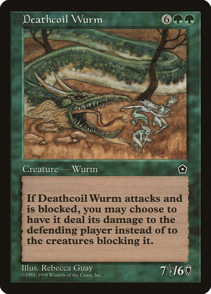 Image for Deathcoil Wurm [Portal Second Age] - Magic: The Gathering