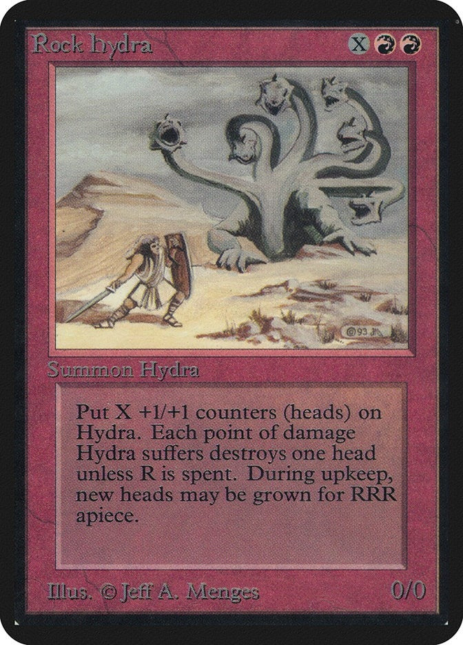 Image for Rock Hydra [Alpha Edition] - Magic: The Gathering