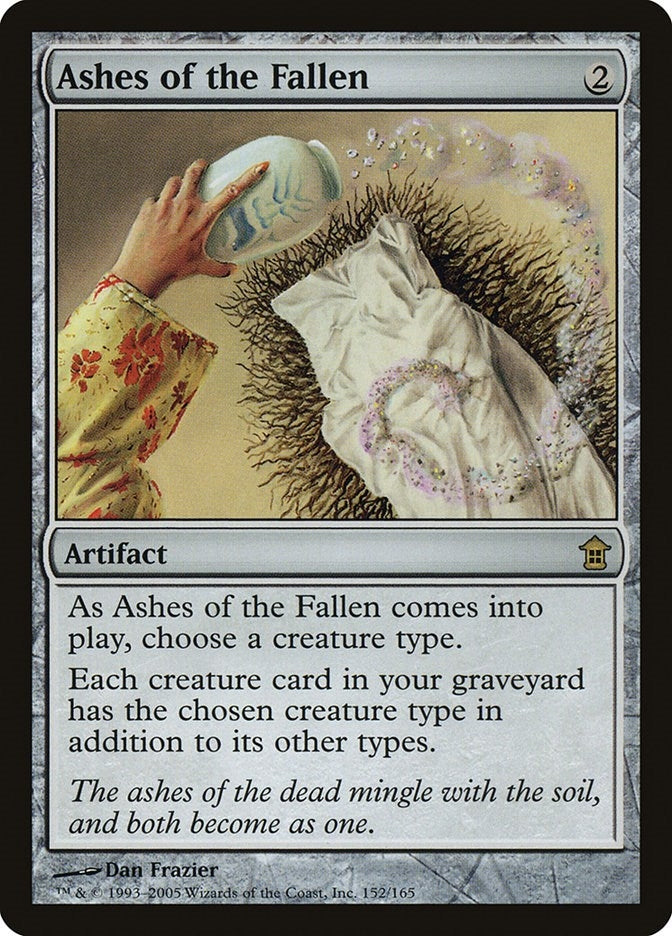 Image for Ashes of the Fallen (152) [Saviors of Kamigawa] - Magic: The Gathering