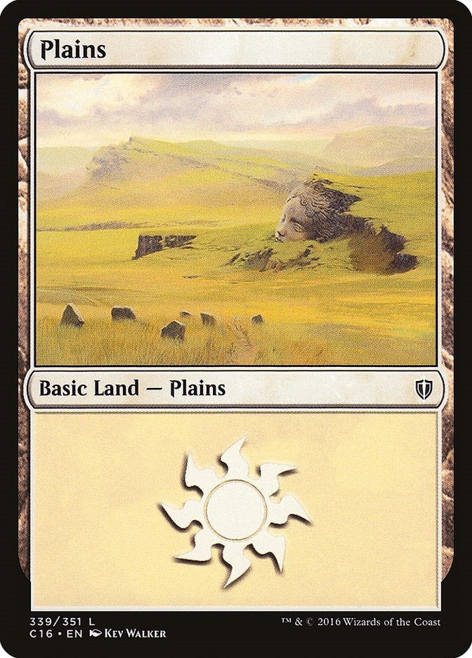 Image for Plains (339) (339) [Commander 2016] - Magic: The Gathering