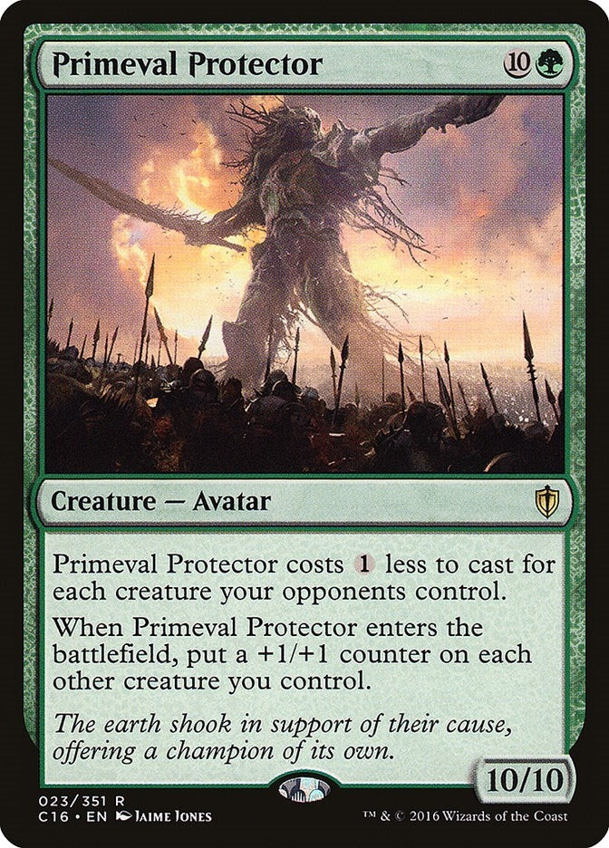Image for Primeval Protector (23) [Commander 2016] - Magic: The Gathering