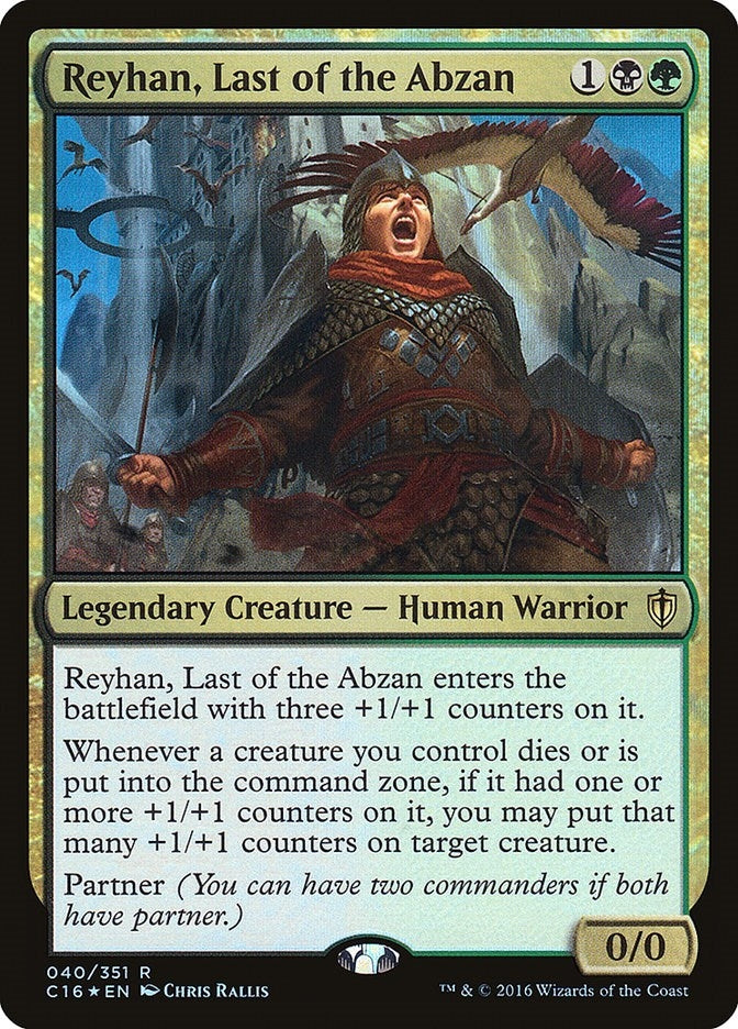 Image for Reyhan, Last of the Abzan (40) [Commander 2016] - Magic: The Gathering
