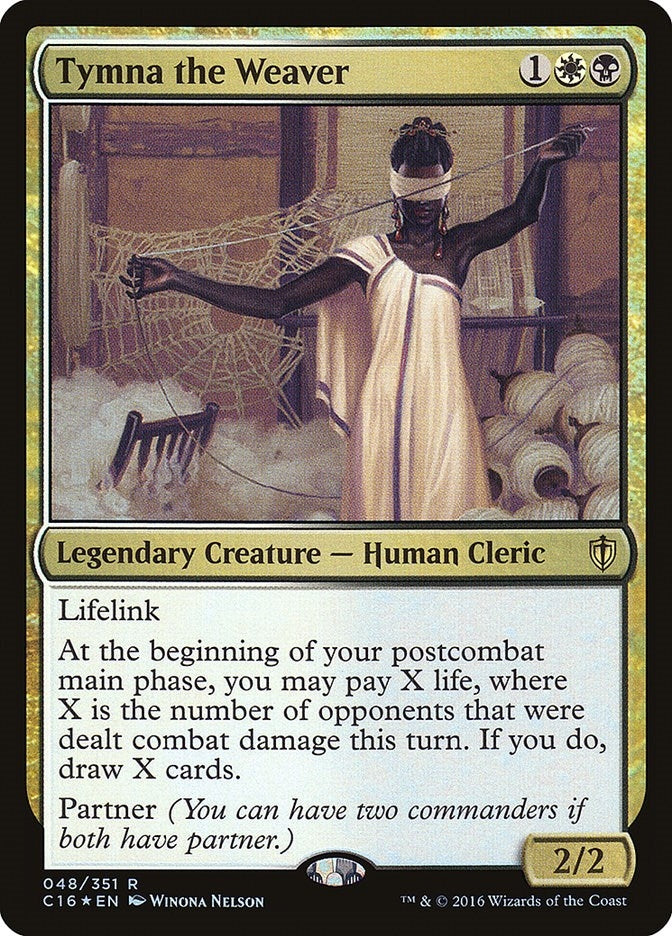 Image for Tymna the Weaver (48) [Commander 2016] - Magic: The Gathering