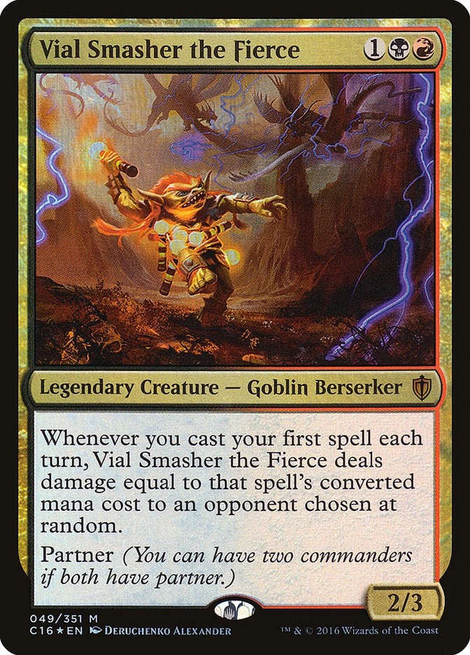 Image for Vial Smasher the Fierce (49) [Commander 2016] - Magic: The Gathering