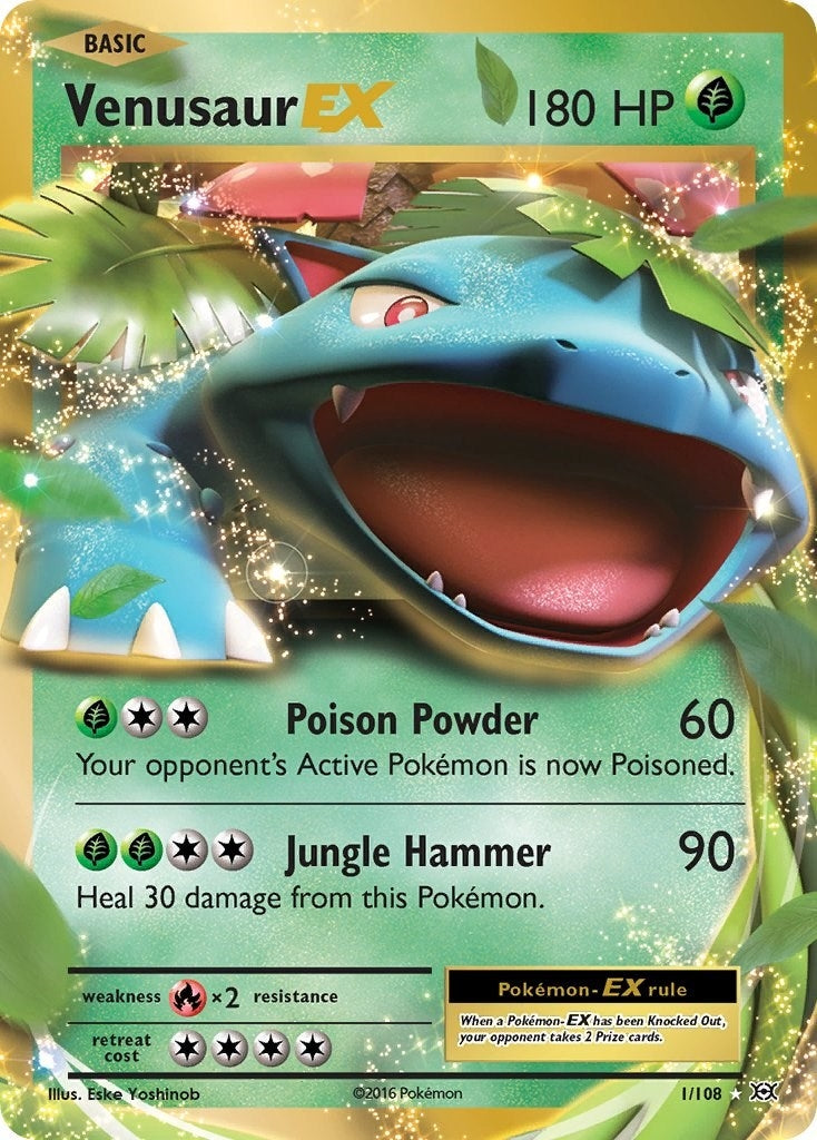 Image for Venusaur EX (1/108) [XY - Evolutions] - Pokemon