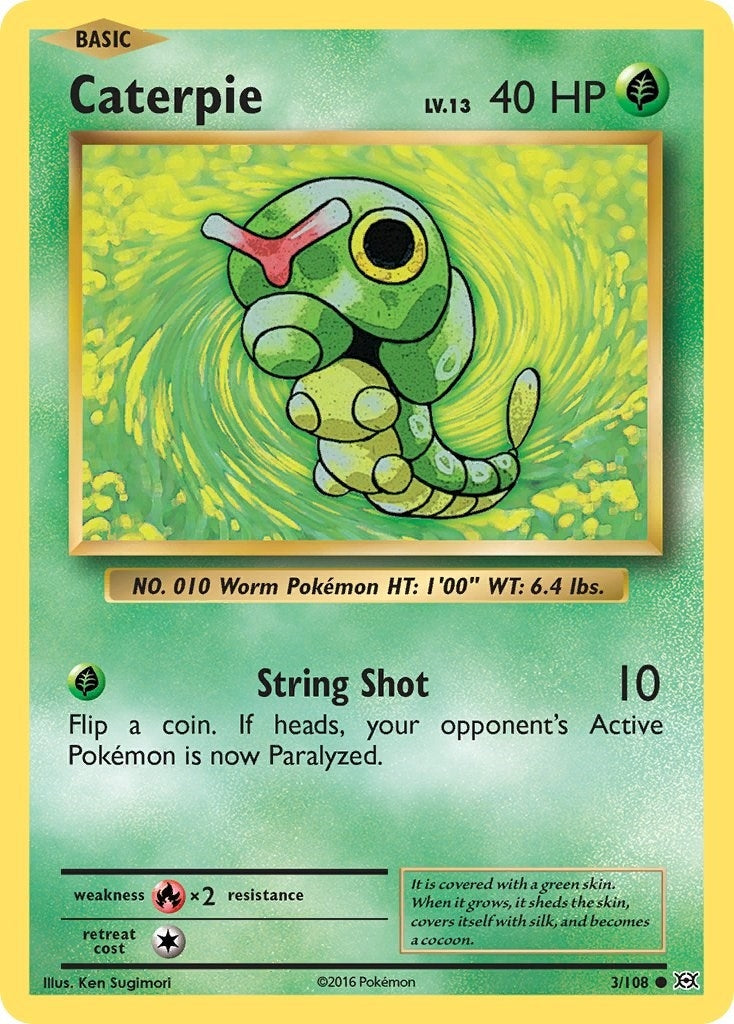Image for Caterpie (3/108) [XY - Evolutions] - Pokemon
