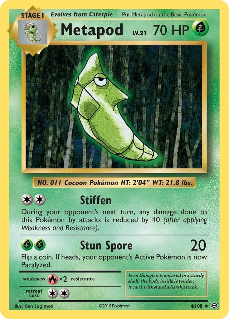 Image for Metapod (4/108) [XY - Evolutions] - Pokemon