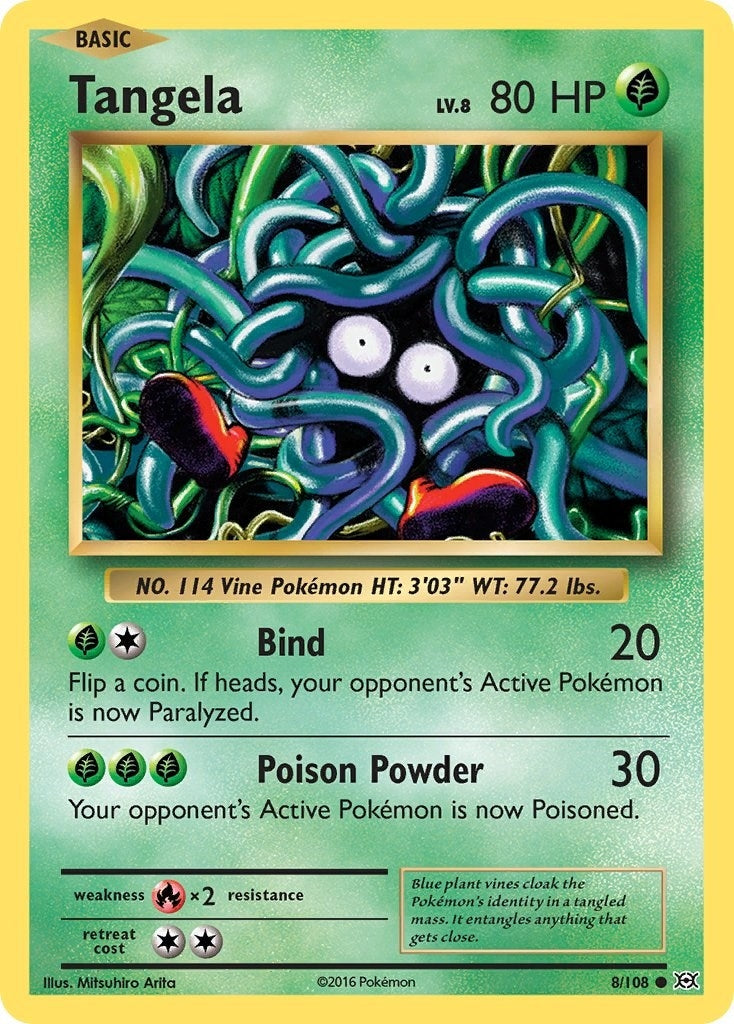 Image for Tangela (8/108) [XY - Evolutions] - Pokemon
