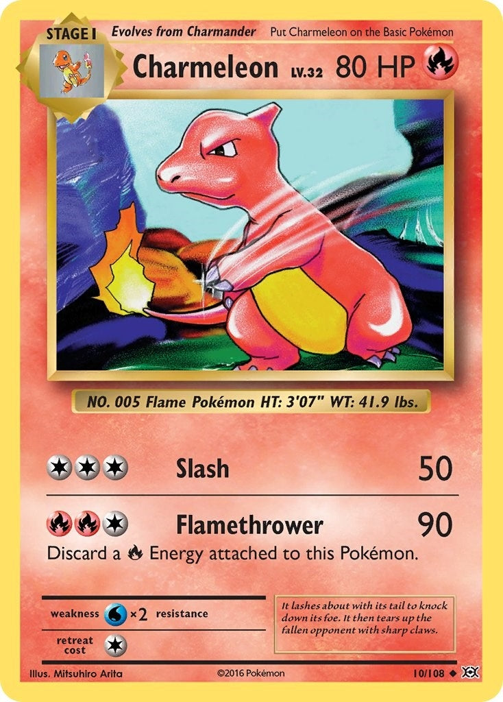 Image for Charmeleon (10/108) [XY - Evolutions] - Pokemon