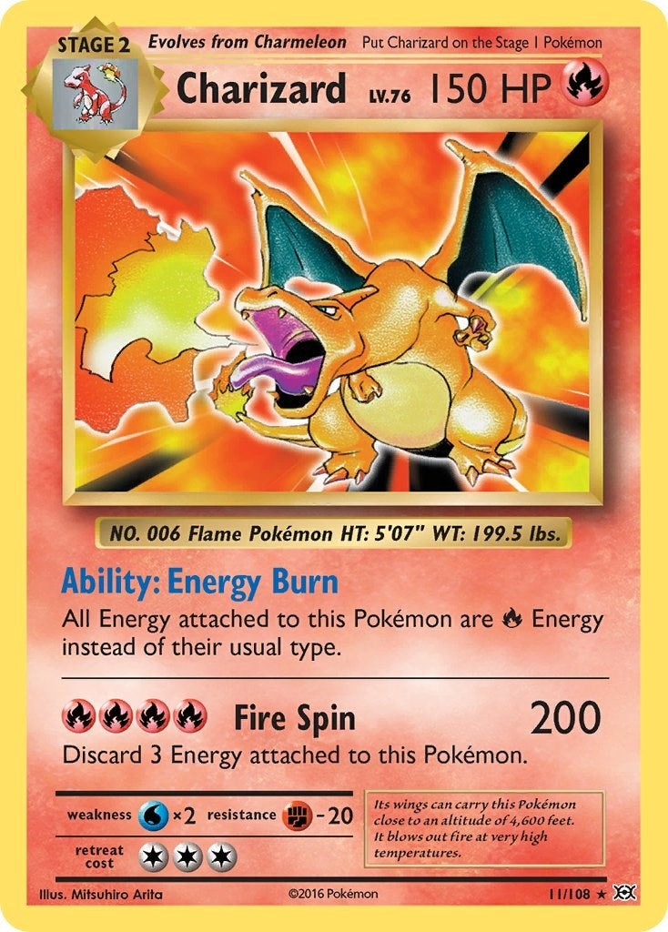 Image for Charizard (11/108) [XY - Evolutions] - Pokemon