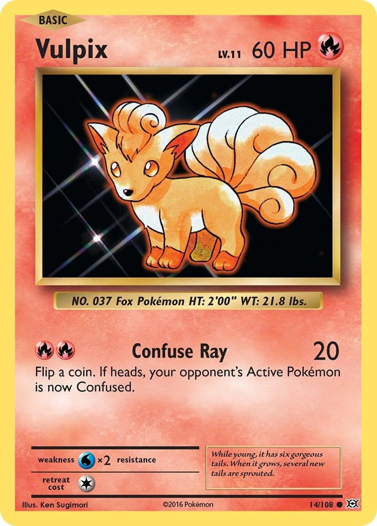 Image for Vulpix (14/108) [XY - Evolutions] - Pokemon
