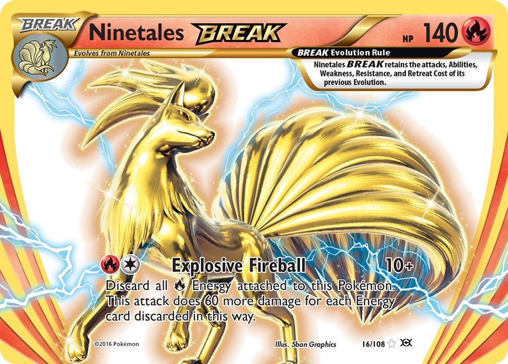 Image for Ninetales BREAK (16/108) [XY - Evolutions] - Pokemon