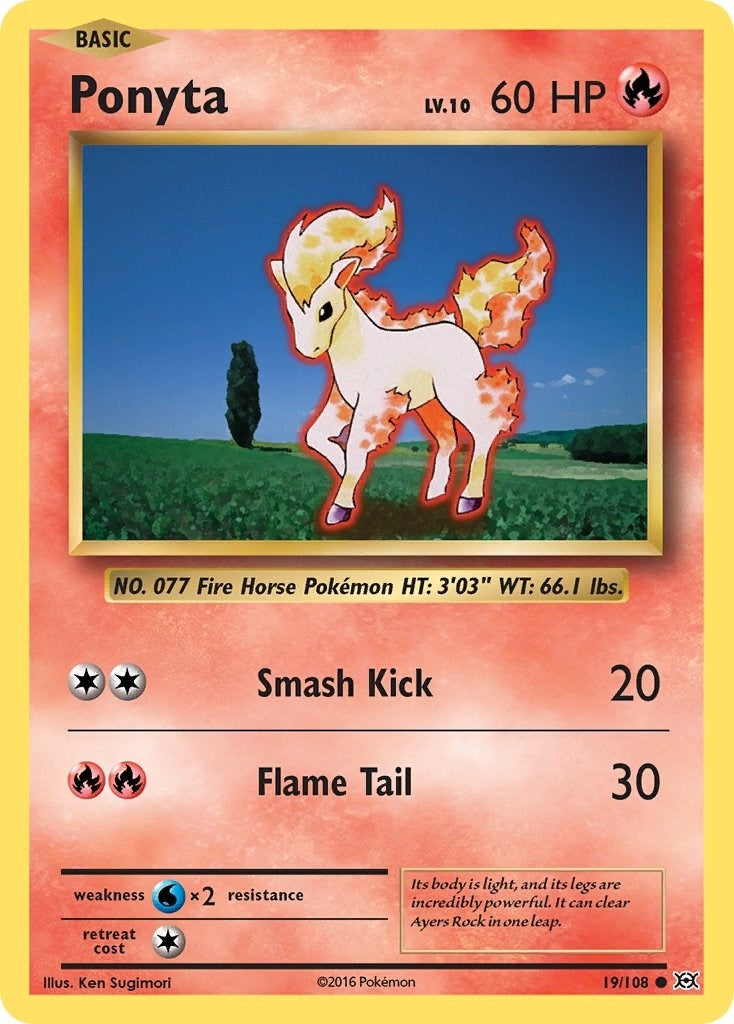 Image for Ponyta (19/108) [XY - Evolutions] - Pokemon